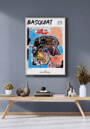 Obra Neoexpresionista Abstracta de Calavera