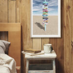 Señal Multicolor de Destinos Turísticos