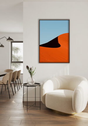 Duna Intensa sobre Cielo Azul