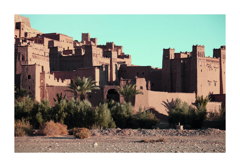 Arquitectura Histórica de Aldea en el Desierto