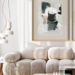 Arte Abstracto Moderno con Marcos Neutros