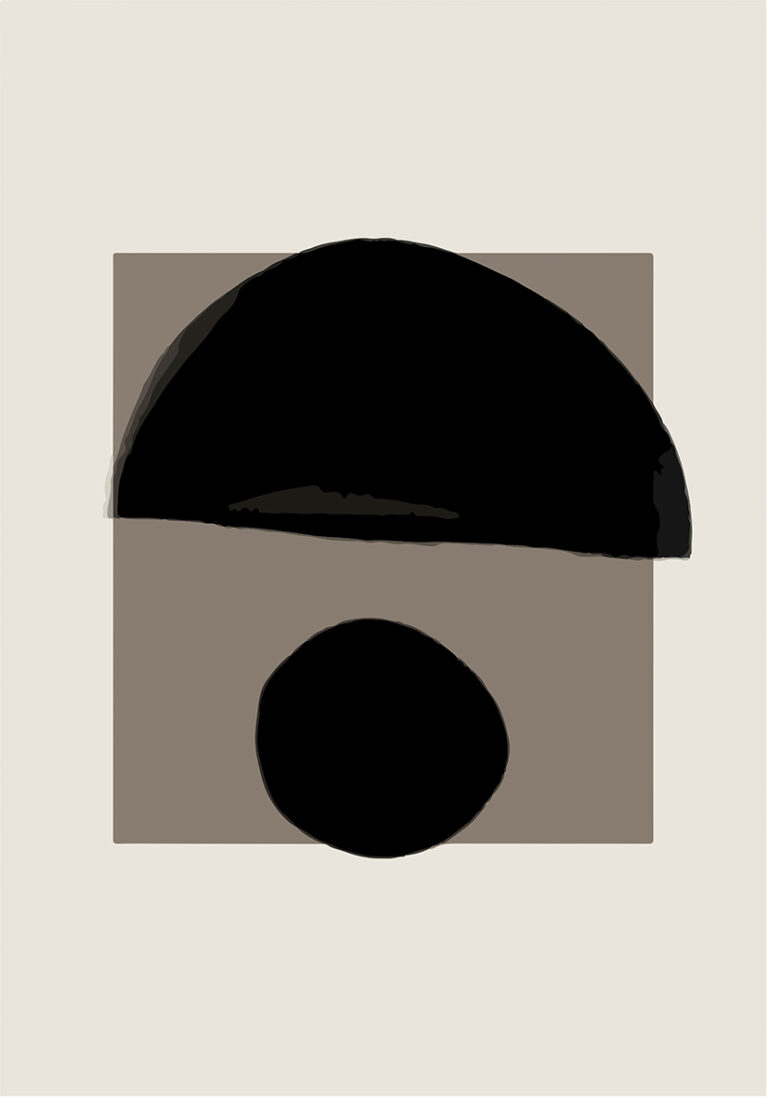 Arte Geométrico Abstracto Minimalista