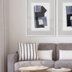 Láminas de Arte Abstracto Contemporáneo para Pared