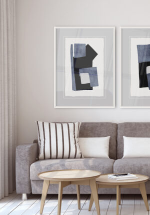 Láminas de Arte Abstracto Contemporáneo para Pared