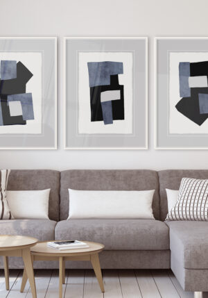 Láminas de Arte Abstracto Contemporáneo para Pared