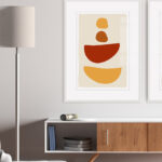 Arte Minimalista con Marcos Modernos