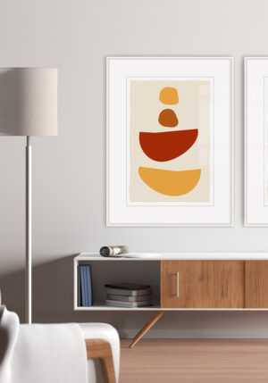 Arte Minimalista con Marcos Modernos