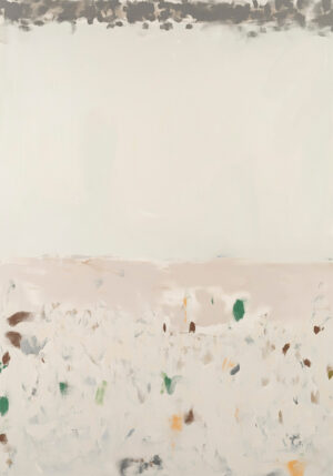 Pintura de Paisaje Abstracto en Tonos Neutros