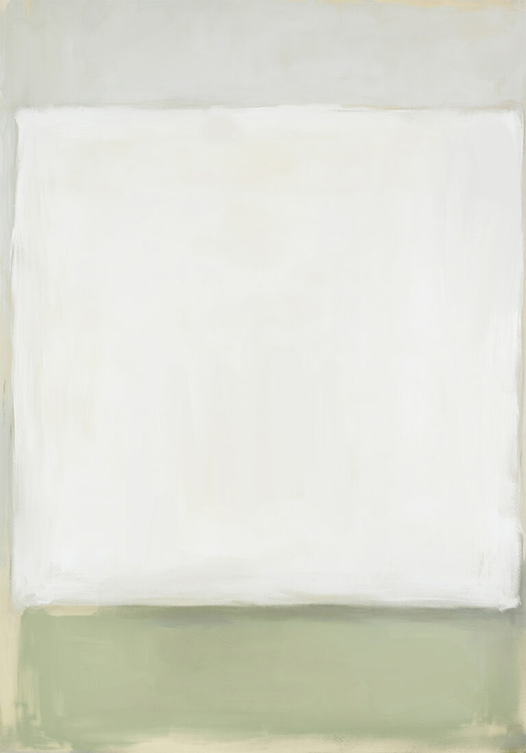 Arte Abstracto Minimalista en Tonos Suaves