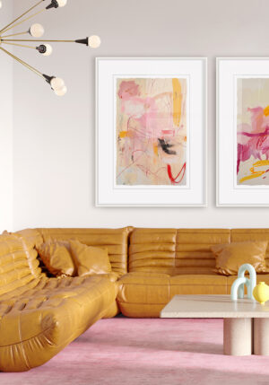 Arte Abstracto en Marcos Elegantes