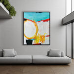 Abstracción Energética en Azul