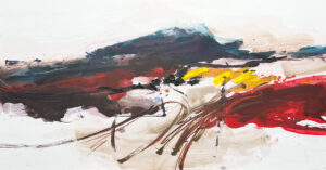 Paisaje Abstracto Dinámico: Explosión de Color y Movimiento