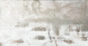 Cuadro abstracto horizontal efecto estuco en tonos neutros