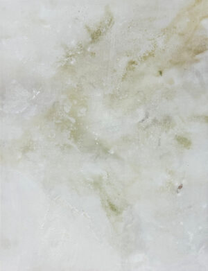 Cuadro abstracto etéreo en tonos blancos