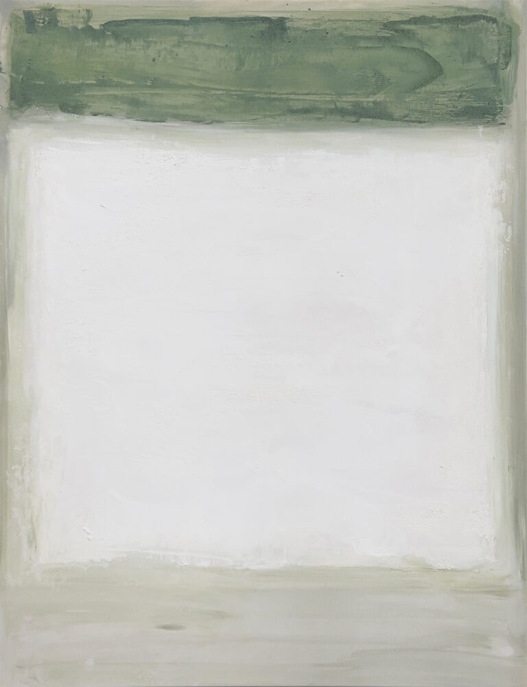 Cuadro abstracto minimalista en tonos greige