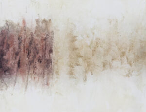 Cuadro abstracto contemporáneo con efecto difuminado