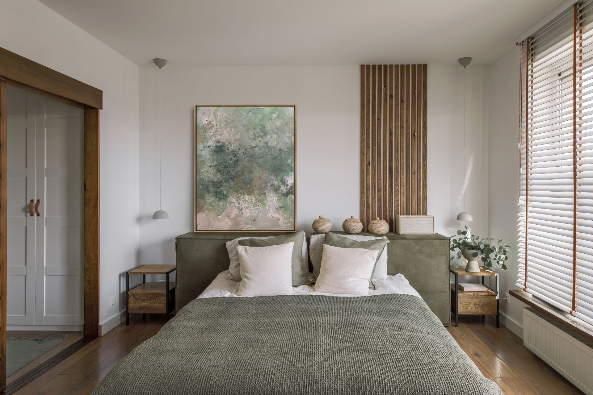 Obra Cuadros Sils en espacio interiorismo