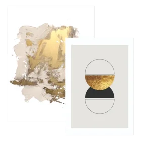 Wall art by colour: Golds