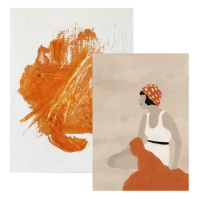 Wall art by colour: Oranges
