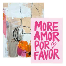 Wall art by colour: Pinks