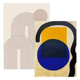 Wall art by style and theme: Geometric